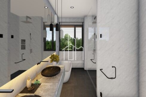 Semi-D Master bathroom